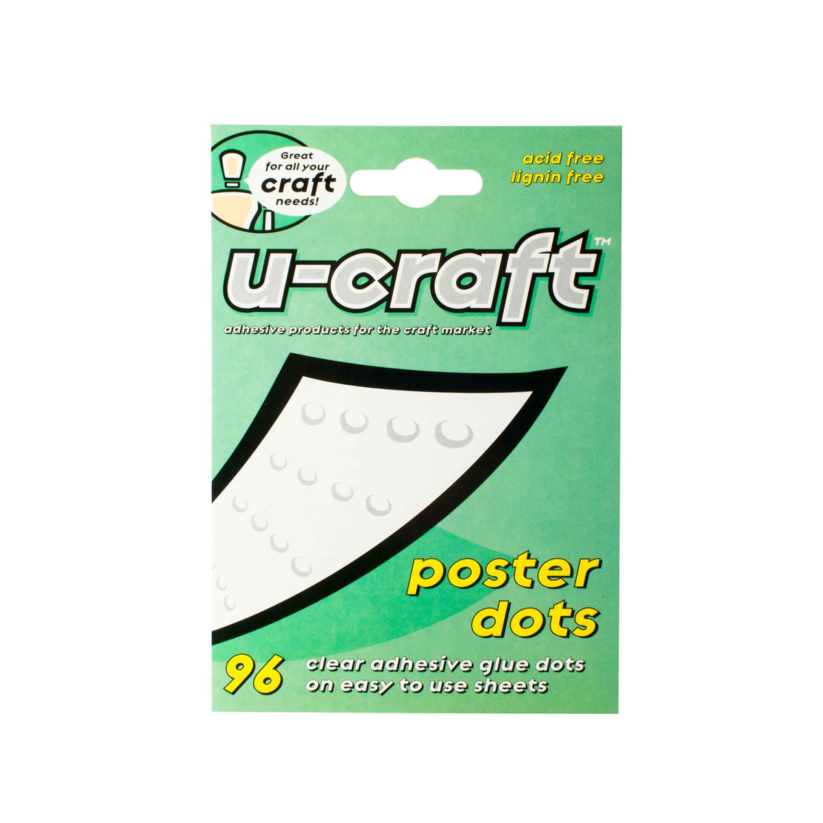 U-Craft Poster Glue Dots x 96