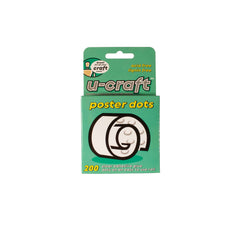 U-Craft Poster Glue Dots 14mm dia x 200