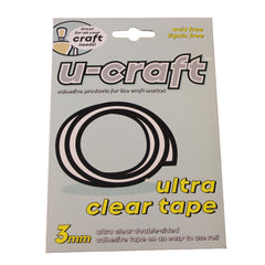 U-Craft Ultra Clear Double Sided Tape 3mm x 5m