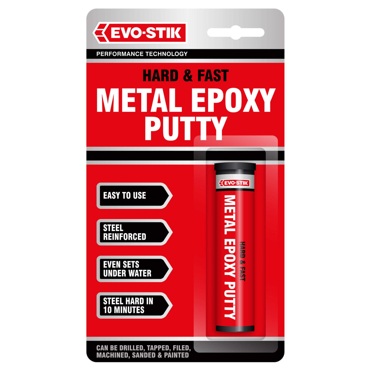 Evo-Stik Hard &amp; Fast Metal Epoxy Putty