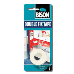 Bison Double Fix Tape 1.5m x 19mm