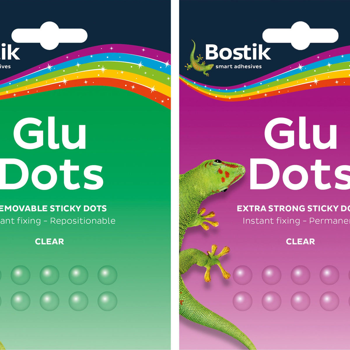Bostik Adhesive Dots Extra Strength Removable x 64
