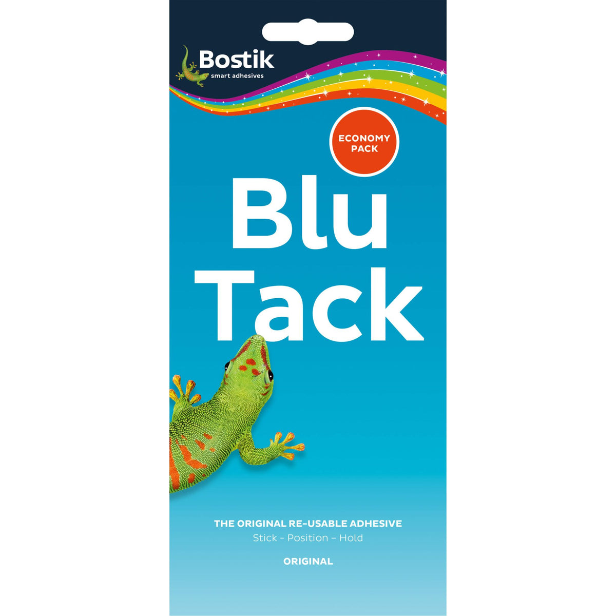 Bostik Blu Tack Adhesive Putty Economy Size - Blue