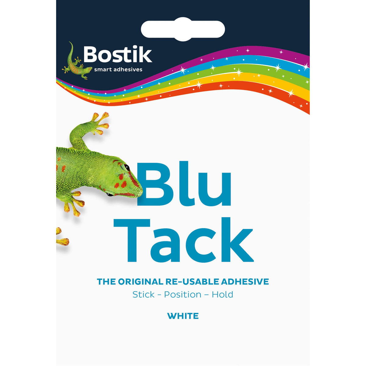 Bostik Blu Tack Adhesive Putty - White