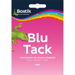 Bostik Blu Tack Adhesive Putty - Pink