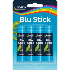 Bostik Blu Glue Stick 8g x 4