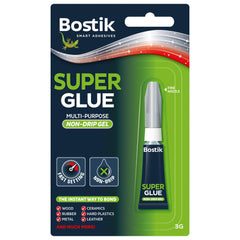 Bostik Super Glue Non Drip Gel 3g