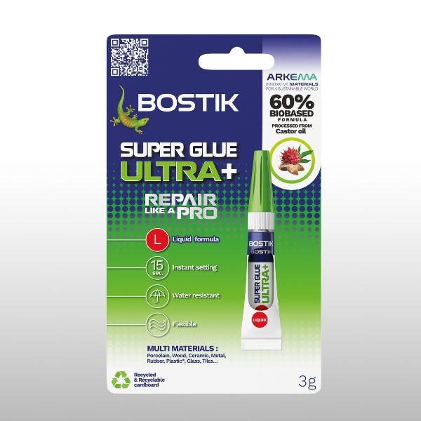 NEW Bostik Super Glue Ultra+