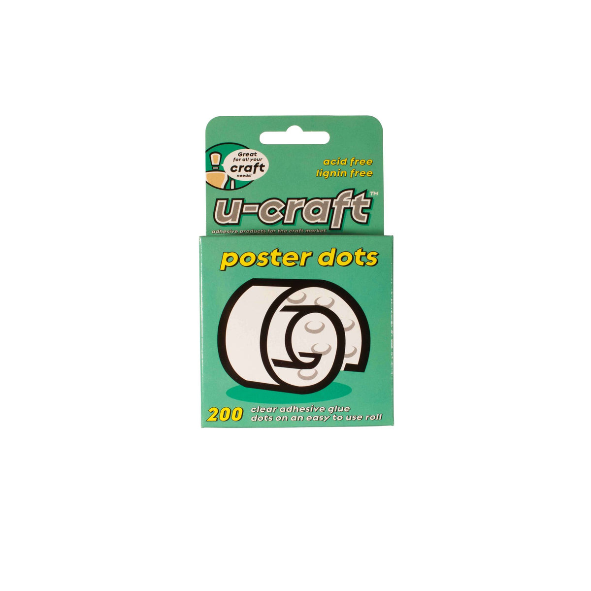 U-Craft Poster Glue Dots 14mm dia x 200